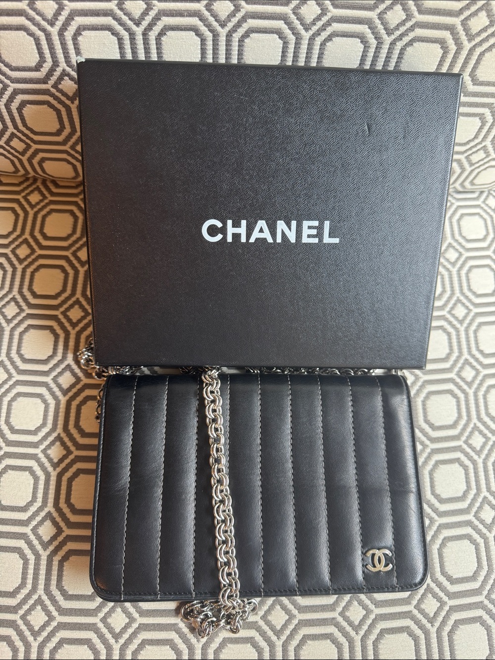 Chanel Mademoiselle Ligne Wallet On Chain (WOC)  - Vintage 2006 🌟